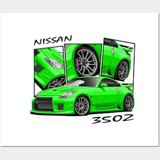 Nissan 350z, JDM Car Posters and Art